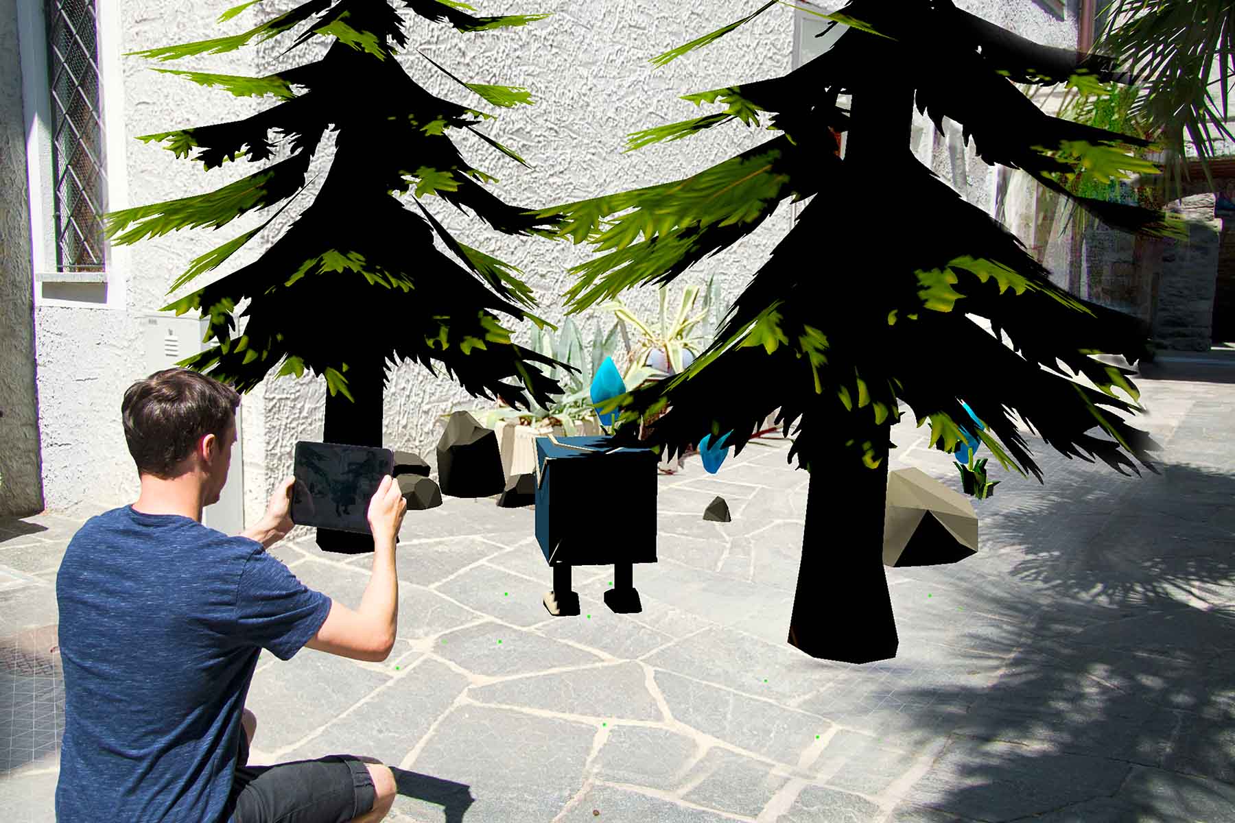 Shapies AR tesi Artur Strupka gioco in realtà aumentata